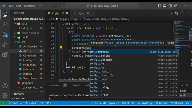 Уроки React API/ #8 – React JS для начинающих смотреть онлайн