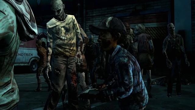 Kill the Walker do not cut off Sarita's Arm Hand The Walking Dead Season 2 Episode 3 In Harm's Way смотреть онлайн