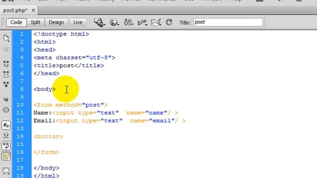 $POST Request in php смотреть онлайн