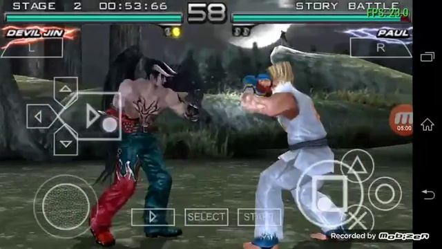 Обзор на игру Tekken 5 dark resurrection (ppsspp) смотреть онлайн