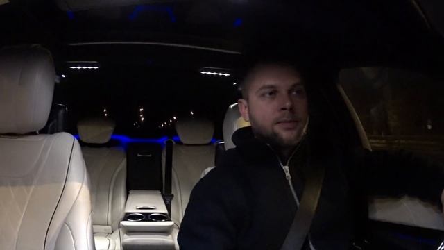Таксую на Мерседес S . Вип такси . смотреть онлайн