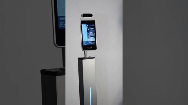 8" Smart Face Recognition and Body Temperature Detection LCD Display смотреть онлайн