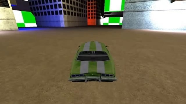 Irrlicht+ODE test racing game, car dynamics смотреть онлайн