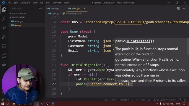 Creating Golang Rest API with Mux and GORM - Complete Tutorial смотреть онлайн