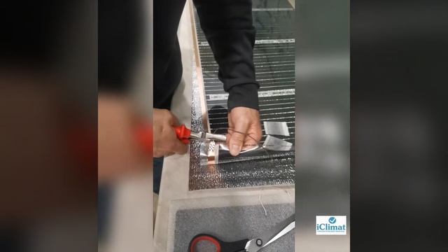 Процесс сборки и тест на влагозащищенность коврика с подогревом смотреть онлайн