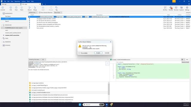 Curso SourceTree | Como Crear, Renombrar y Eliminar Ramas Usando SourceTree смотреть онлайн