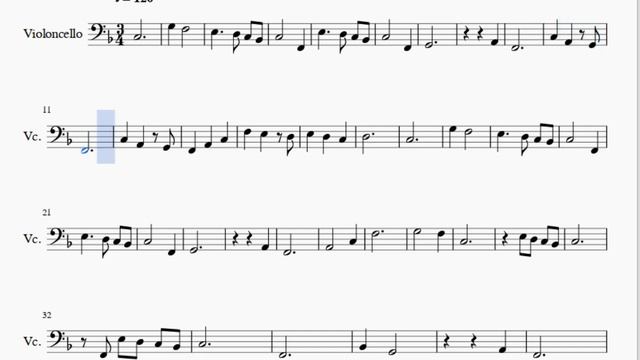 Cello Sheet Music: How to play Moon River by Audrey Hepburn смотреть онлайн