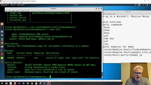 Recon-ng in a Nutshell: Passive Recon смотреть онлайн