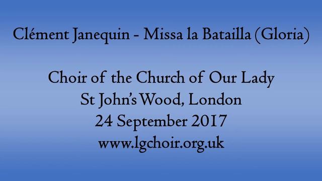 Clément Janequin: Gloria - Missa la Batailla смотреть онлайн