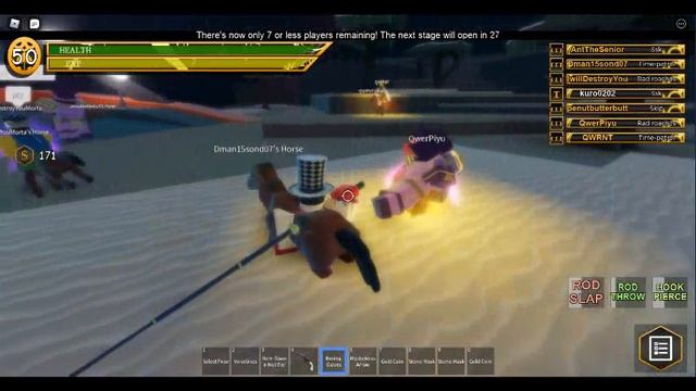 Roblox YBA SBR winning with Beach Boy part 2 (30 sub special) смотреть онлайн