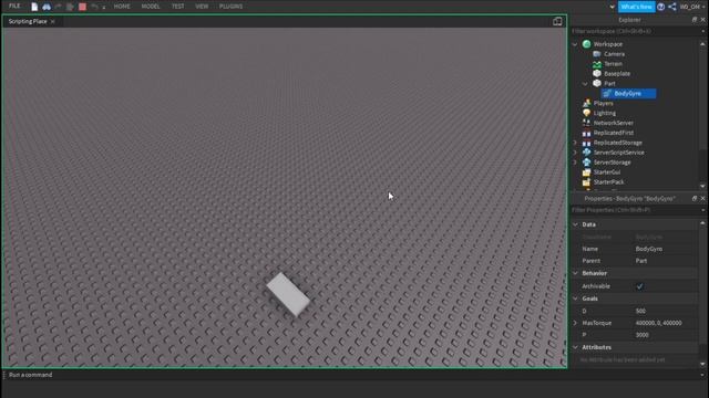BodyPosition e BodyGyro - BODY MOVERS 2 [ROBLOX STUDIO PT-BR] смотреть онлайн