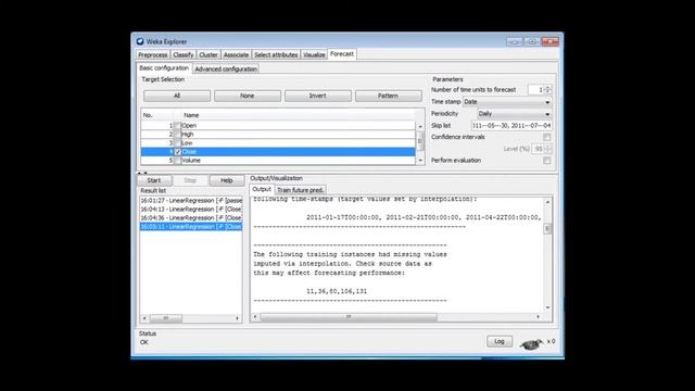 Advanced Data Mining with Weka (1.5: Lag creation, and overlay data) смотреть онлайн