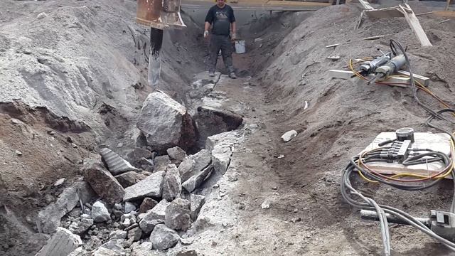 Траншеи в скальных грунтах смотреть онлайн