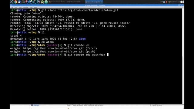 Git fork synchroniseren смотреть онлайн
