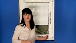Монтаж жалюзи ИЗОТРА на пластиковые окна.