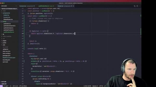 Building a Twitch extension with Next.js and RoomService
