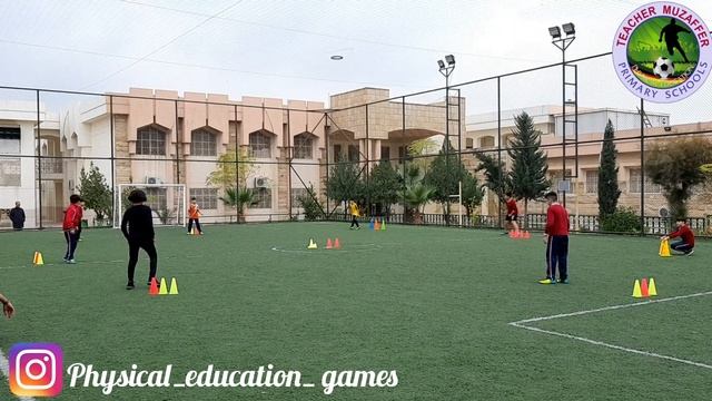 Physical education games | PE Games | Attacking/defending games | Flee and chase activities смотреть онлайн