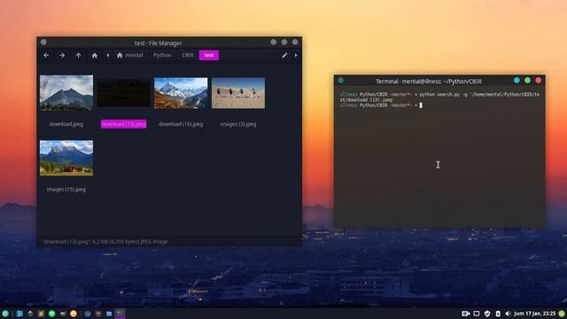 CBIR (Content Based Image Retrival) Python OpenCV смотреть онлайн