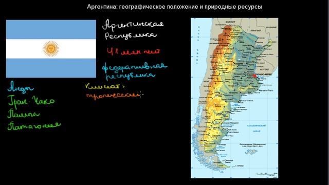 508 Аргентина географическое положение и природные ресурсы смотреть онлайн