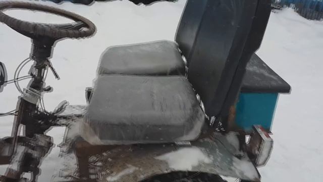 Минитрактор на основе мотоблока "ОКА"! смотреть онлайн