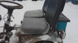 Минитрактор на основе мотоблока "ОКА"!