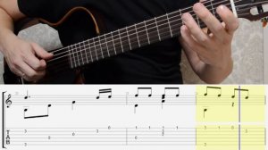 Ветер перемен - Scorpions - простые песни на гитаре - Табы, ноты, guitar tutorial easy, tabs