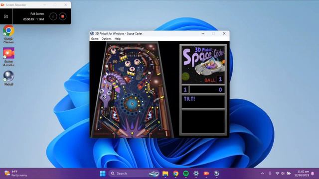 Windows XP 3D Pinball Game on Windows 11 смотреть онлайн