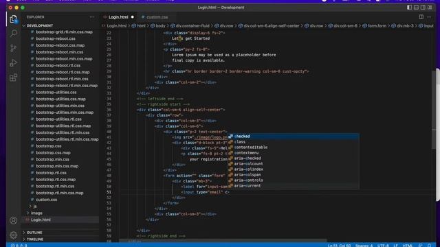 Easy to learn Responsive Login Screen- Bootstrap v5 Framework смотреть онлайн