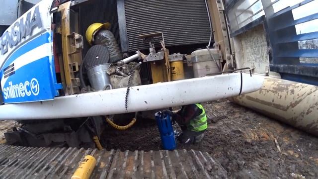Небольшое ТО. SOILMEC SR-60 смотреть онлайн