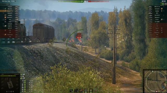 Чуть не слитый бой с 10К в World Of Tanks на Leopard Prototyp A! смотреть онлайн