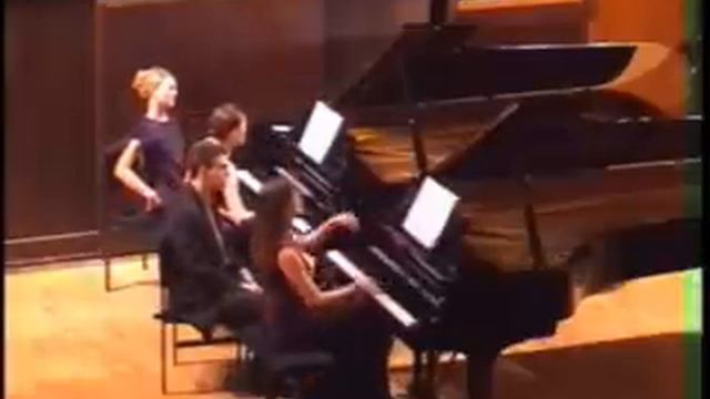 Rachmaninov Suite No.1 for Two Pianos, op.5: Barcarole - Anastasia & Liubov Gromoglasova смотреть онлайн
