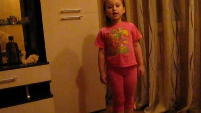 девочка пять лет рассказывает стих смотреть онлайн