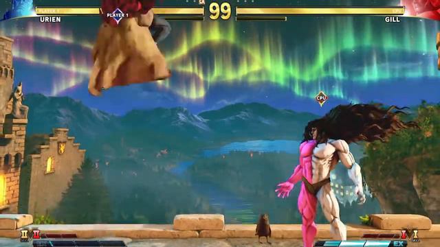 Urien VS Gill - Street Fighter V смотреть онлайн