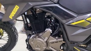 У нас на фотосессии Fuego Tekken 250 с новым двигателем Loncin 171.