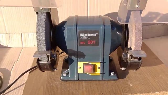 электроточило ,наждак,точильный станок, точило Einhell Global DSC 201 смотреть онлайн
