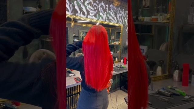 ПЕРВЫЙ ПОХОД В САЛОН? #цветныеволосы #лайфхаки #окрашиваниеволос #колористика #красныеволосы смотреть онлайн