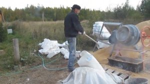 Утепление пола в деревянном доме опилками (подготовка)