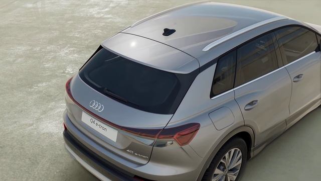 Audi Q4 40e-tron Advanced Florent Silver смотреть онлайн