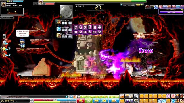 [MapleStory] - Level 203 Kaiser vs. Chaos Zakum смотреть онлайн