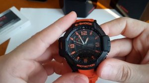 Обзор и настройка CASIO G-SHOCK GA-1000-4A (Review and setting)