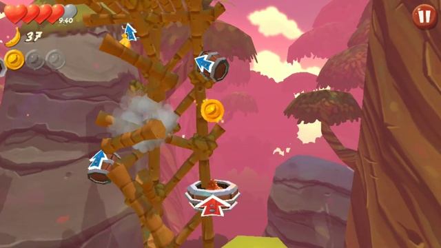 Banana Kong Blast Gameplay HD (ios/Android) | Action & Adventure Game смотреть онлайн