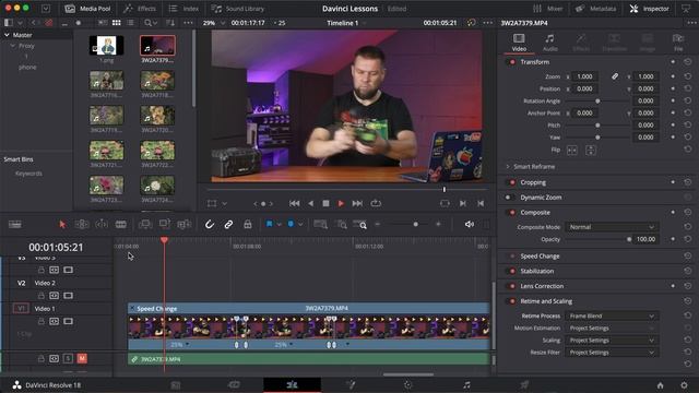 Фишки Davinci Resolve. Ответы на вопросы.