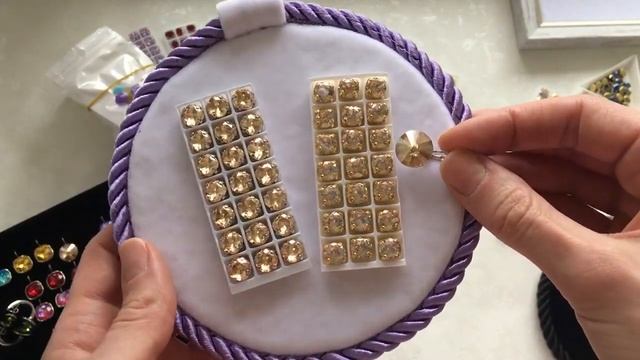 Распаковка посылки с алиэкспресс. Классные кристаллы для рукоделия.Сравнение кристаллов с оригинало смотреть онлайн