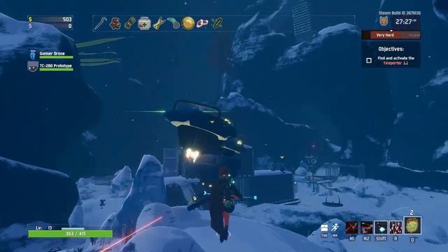 Risk of Rain 2 - Repairing and Riding TC-280 Prototype Drone смотреть онлайн