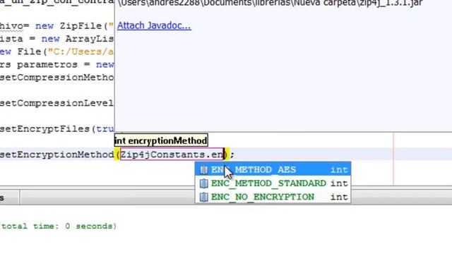 comprimir archivos con contraseña utilizando java tutorial extension zip смотреть онлайн