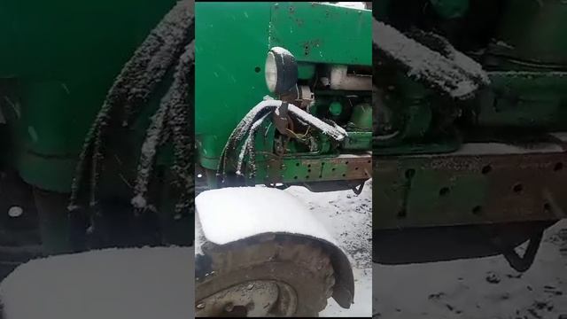 Установка гидронасоса на трактор ЮМЗ