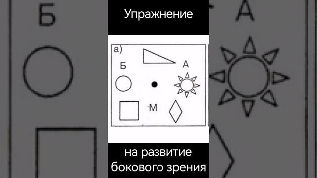 Упражнение на развитие периферийного зрения смотреть онлайн