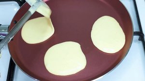 Рецепт ПАНКЕЙКОВ на кефире. Вкусные оладьи, которые всегда получаются!