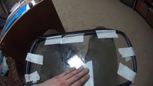 Установка заднего стекла на кабину камаз