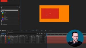 2.3 Меняем размер слоя в After Effects